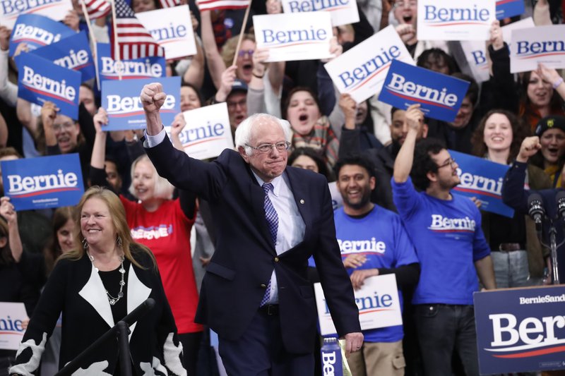 AP: Sanders edges Buttigieg in NH, giving Dems 2 front-runners