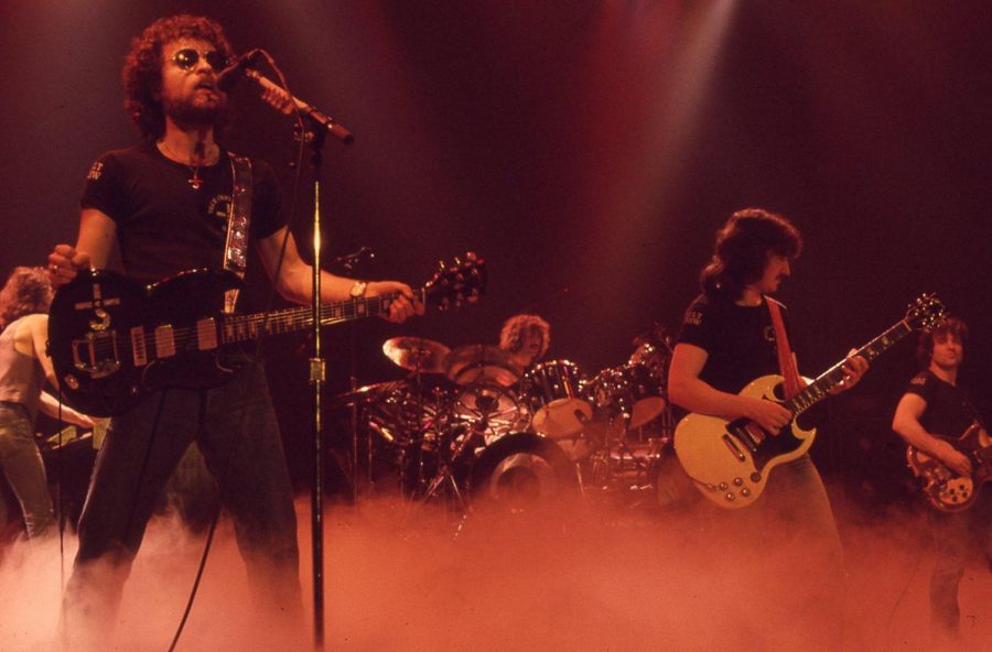 Blue Öyster Cult played the Illinois State Armory in 1978 
(not pictured: cowbell)